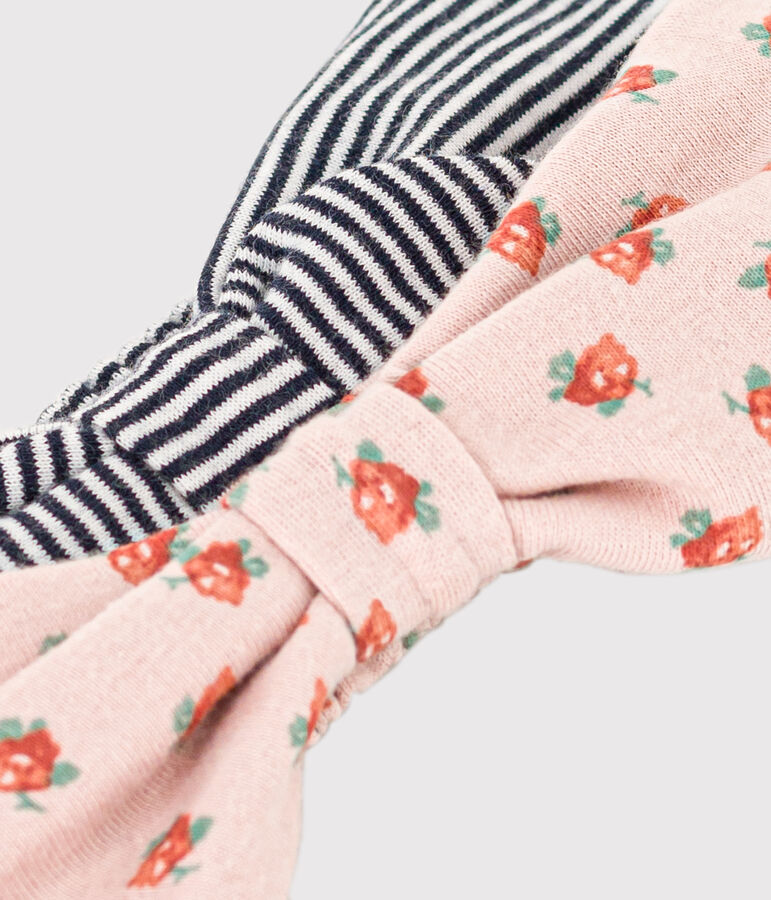 2er-Set Baby-Haarb&auml;nder aus Baumwolle variante 1