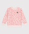 Kinder-Sweatshirt aus bedruckter Baumwolle rosa FLEUR/ SPI