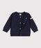 Baby-Cardigan aus festem Baumwollstoff mit Sternmotiv SOIR