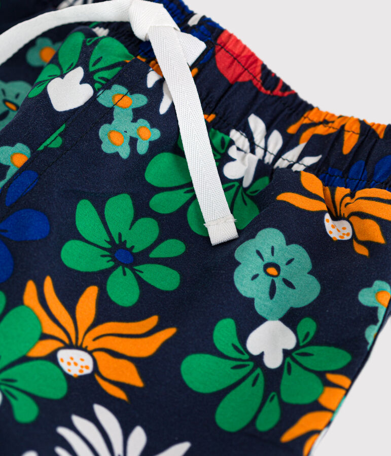 Baby-Badeshorts blau/vielfarbig