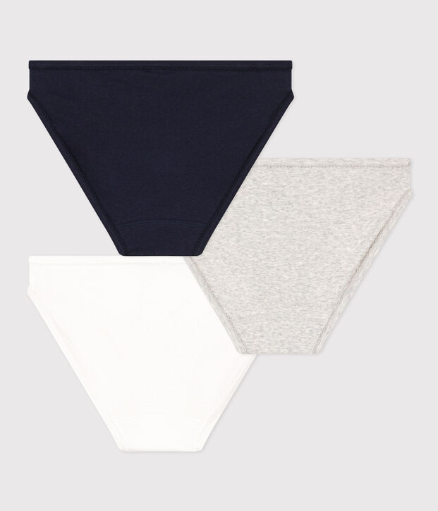 H&ouml;schen aus Baumwolle im 3er-Set f&uuml;r Damen vielfarbig