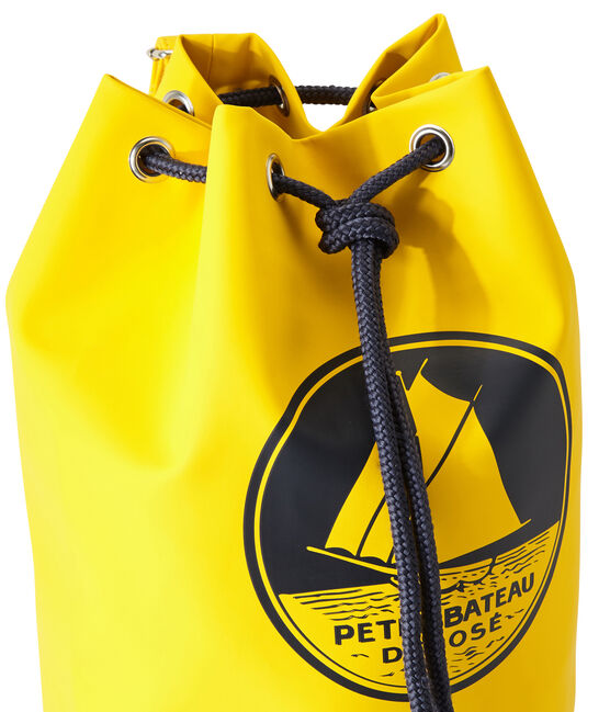 Seemannssack aus wasserabweisendem PU JAUNE
