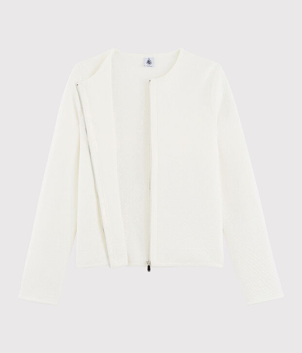 Damen-Cardigan weiss