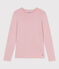 Langärmeliges Damen-T-Shirt L’Iconique aus Baumwolle rosa JOLI