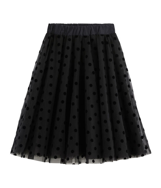 Rock aus Tüll für Damen schwarz NOIR