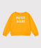 Sweatshirt mit Printmotiv aus Molton gelb BOUDOR