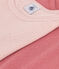2er-Set Kinder-T-Shirts aus einfarbiger Baumwolle mit Lochstickerei variante 1