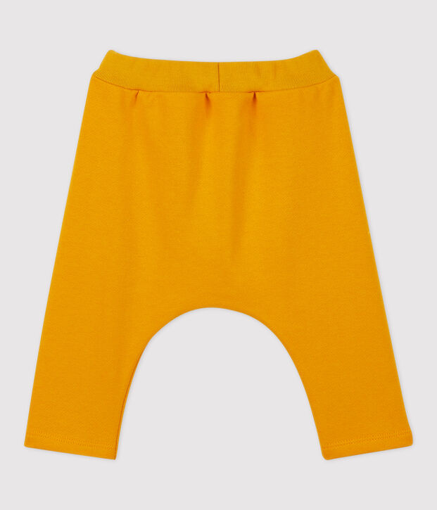 Baby-Hose aus Molton gelb
