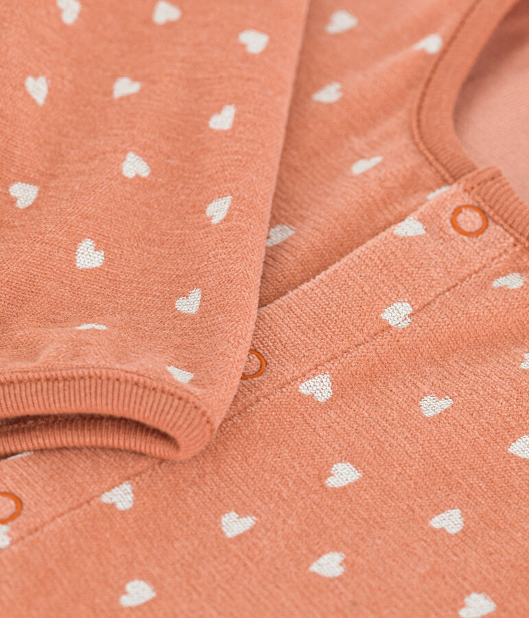 Bedruckter Strampler aus Nicki SIENNA/ MARSHMALLOW