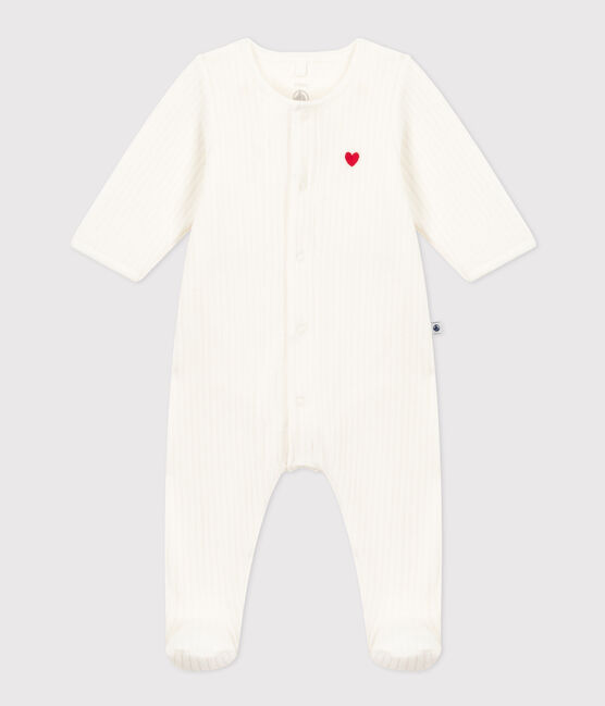BABY-BODYJAMA AUS NICKI weiss MARSHMALLOW