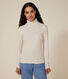 Damen-Rollkragenshirt "L'Iconique mit Zierstrick