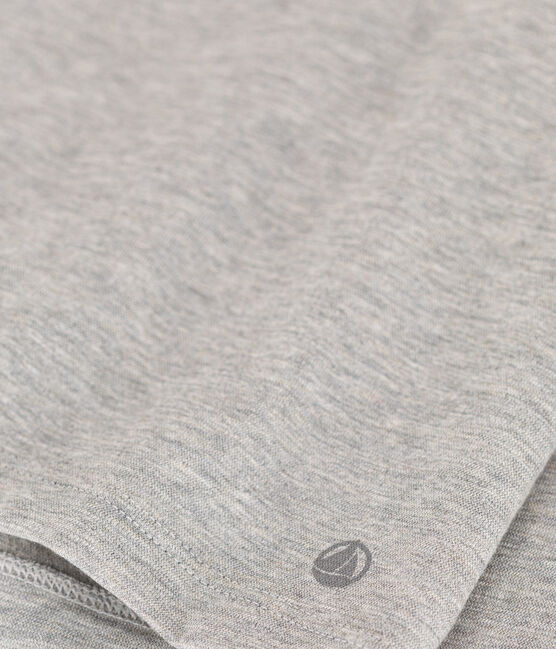 Bluse aus Baumwolle für Kinder/Mädchen grau CHATON CHINE