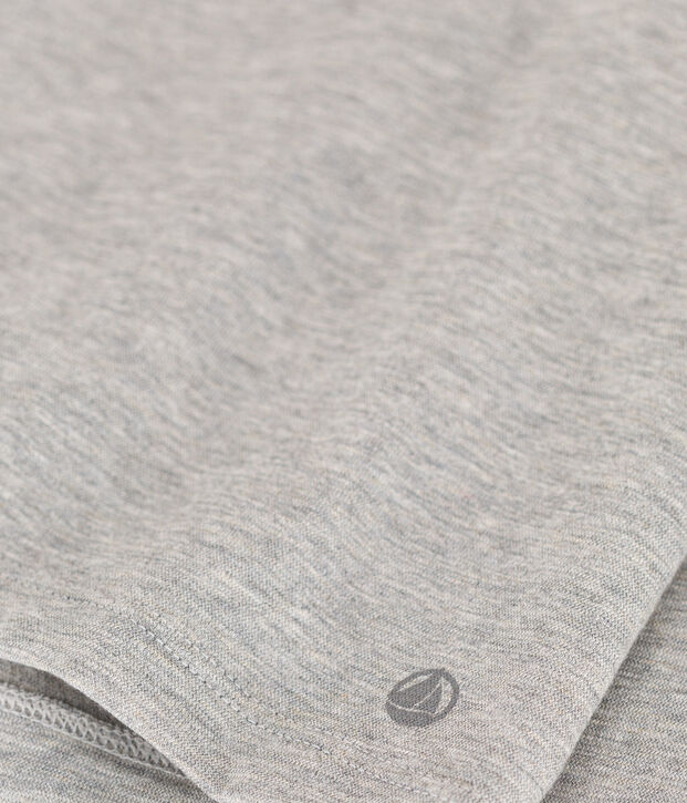 Bluse aus Baumwolle f&uuml;r Kinder/M&auml;dchen grau