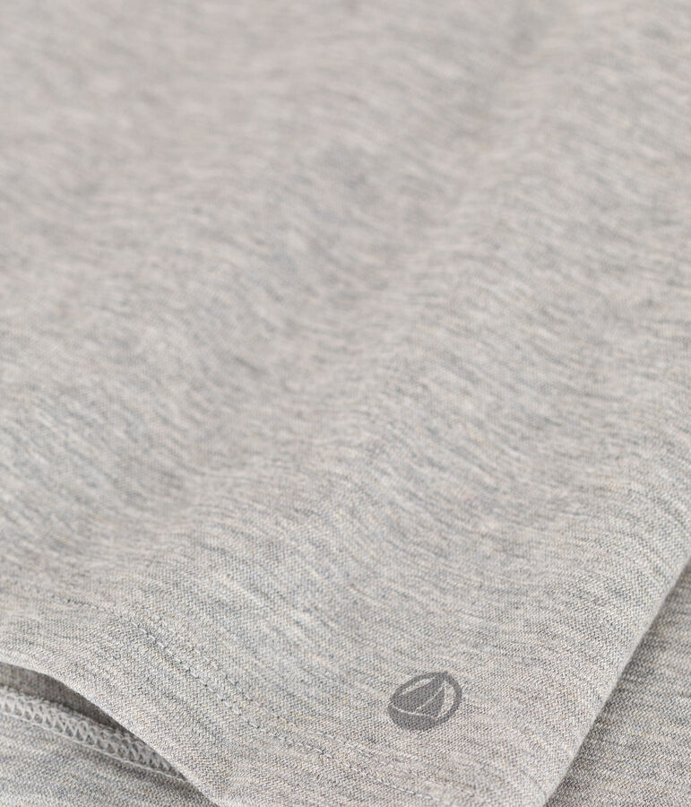 Bluse aus Baumwolle f&uuml;r Kinder/M&auml;dchen grau CHATON CHINE