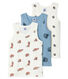 3er-Set Tanktops für kleine Jungen