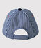 Dreifarbiges Baby-Cap weiss MARSHMALLOW/weiss MULTICO