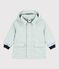 Ikonische Baby-Regenjacke blau