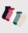 5er-Set Kinder-Socken aus Baumwolle mit Streifen variante 1