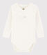 Langärmeliger Baby-Body in Wickelform Mädchen/Jungen