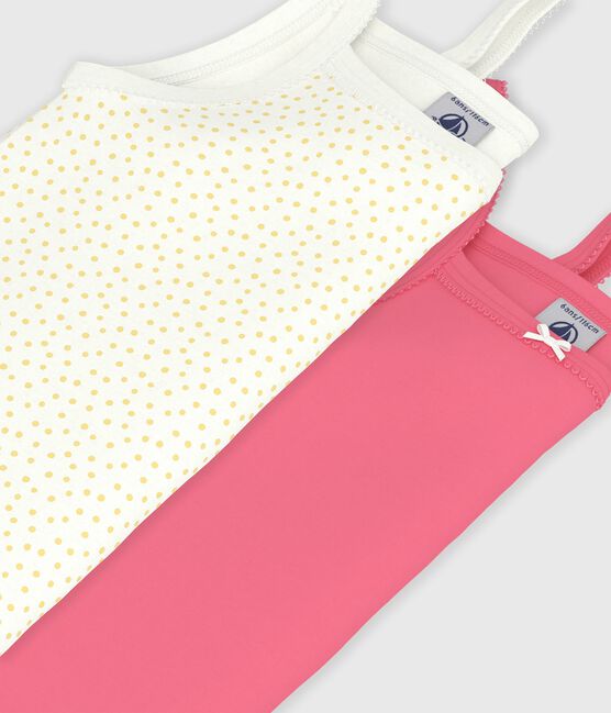 Set Kinder-Unterhemden aus Baumwolle mit Pünktchen variante 1