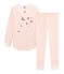 Pyjama für kleine Mädchen weiss MARSHMALLOW/rosa ROSAKO