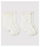 2er-Set festliche Babysocken für Mädchen variante 1