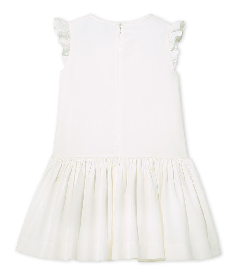 Robe de c&eacute;r&eacute;monie fille weiss Lait