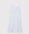 Damen-Trägerkleid weiss ECUME