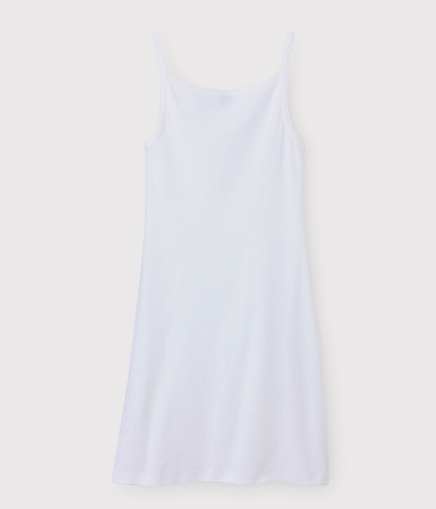 Damen-Tr&auml;gerkleid weiss