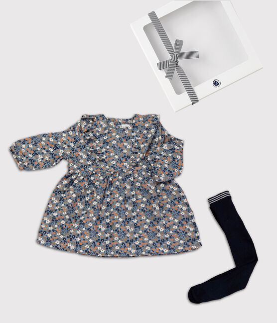 Geschenkset: Kinderkleid und Strumpfhose für Mädchen variante 1