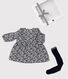 Geschenkset: Kinderkleid und Strumpfhose für Mädchen
