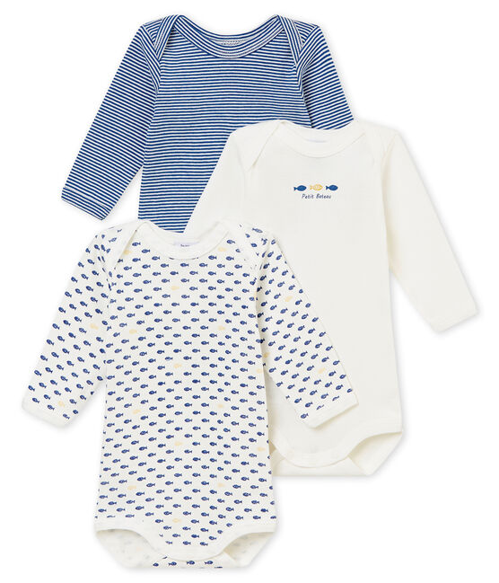 Baby Jungen Langarmbodys im 3er-Set variante 1