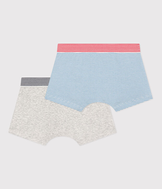 2er-Set Boxershorts aus Baumwolle f&uuml;r Jungen vielfarbig