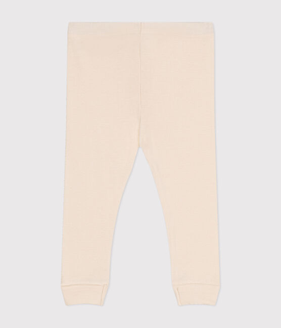 Baby-Leggings aus Baumwolle naturfarben AVALANCHE