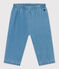 Baby-Hose aus leichtem Bio-Denim blau DENIM CLAIR