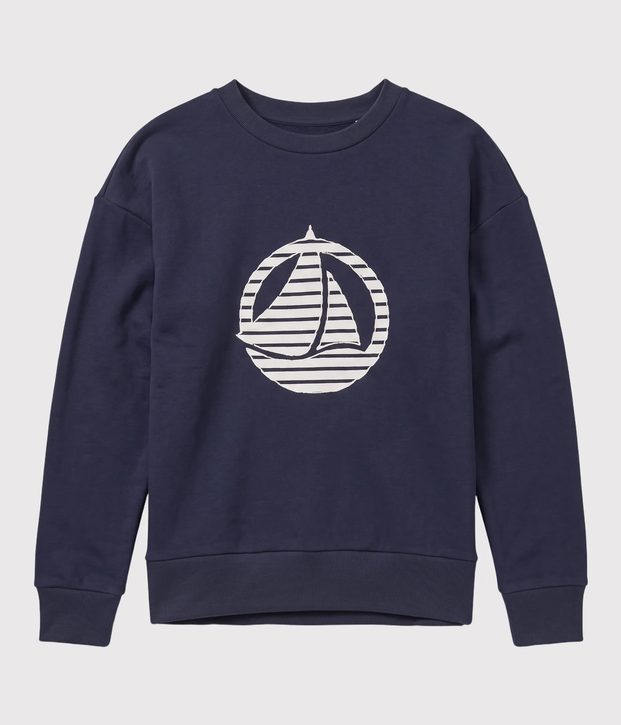 Damen-Sweatshirt aus Molton SMOKING