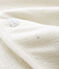 Baby-badecape unisex weiss MARSHMALLOW