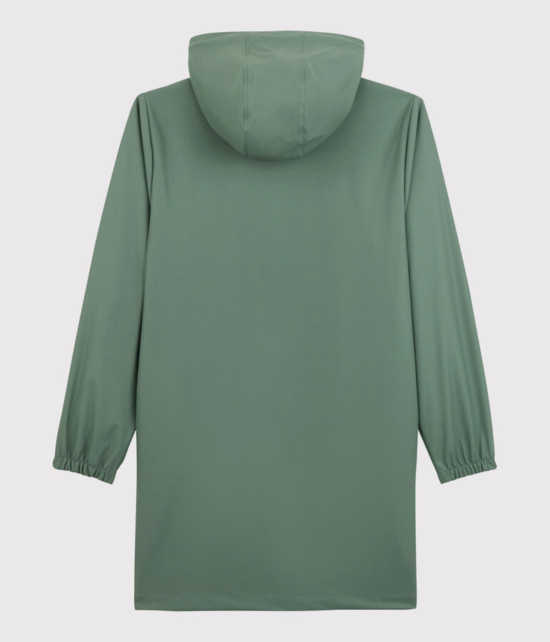 Leichte Regenjacke aus recyceltem Material gr&uuml;n