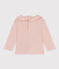 Langärmelige Babybluse aus Baumwolle rosa SALINE