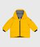 Baby-Winterjacke einfarbig gelb JAUNE