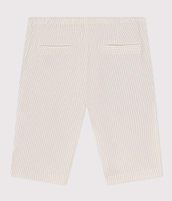 Kinder-Bermuda beige BEIGE/weiss MARSHMALLOW