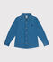 Kinderhemd aus leichtem Denim für Jungen blau DENIM CLAIR