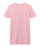 Damen-T-Shirt aus Original-Rippstrick rosa BABYLONE