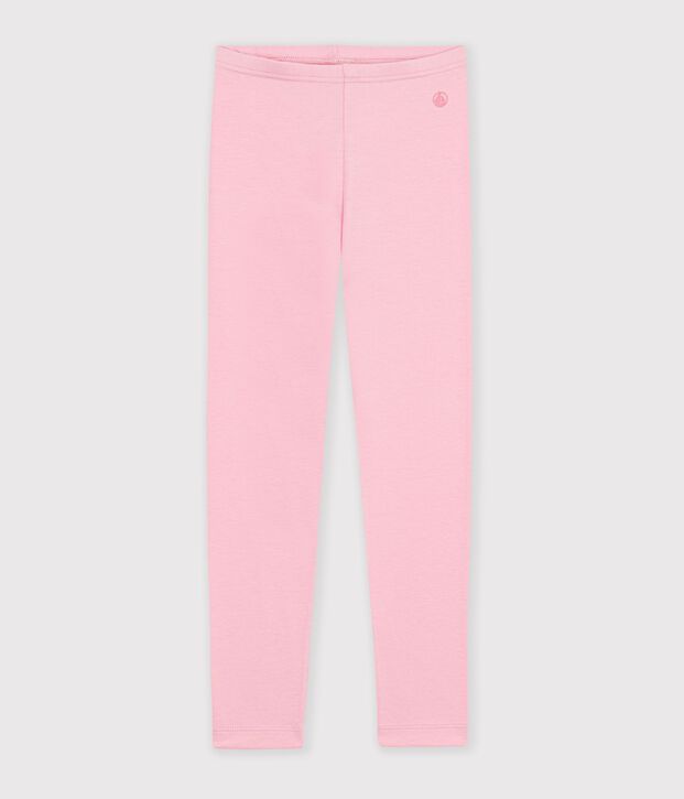 Kinder-Leggings aus einfarbiger Baumwolle CHARMI