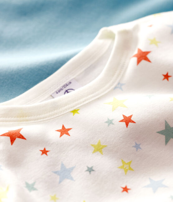 2er-Set kurzärmelige T-Shirts aus Bio-Baumwolle mit buntem Sternen-Motiv für Jungen variante 1