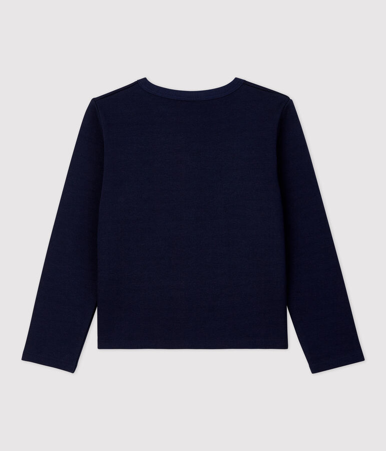 Cardigan aus Baumwolle f&uuml;r M&auml;dchen blau