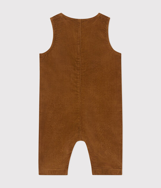 Baby-Overall aus Cord braun CUIVRE