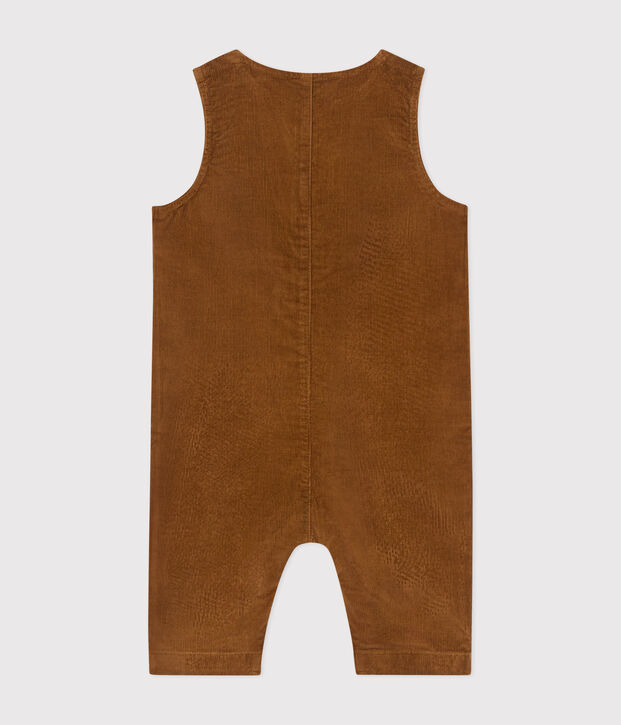 Baby-Overall aus Cord braun