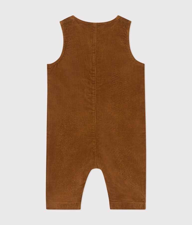 Baby-Overall aus Cord braun