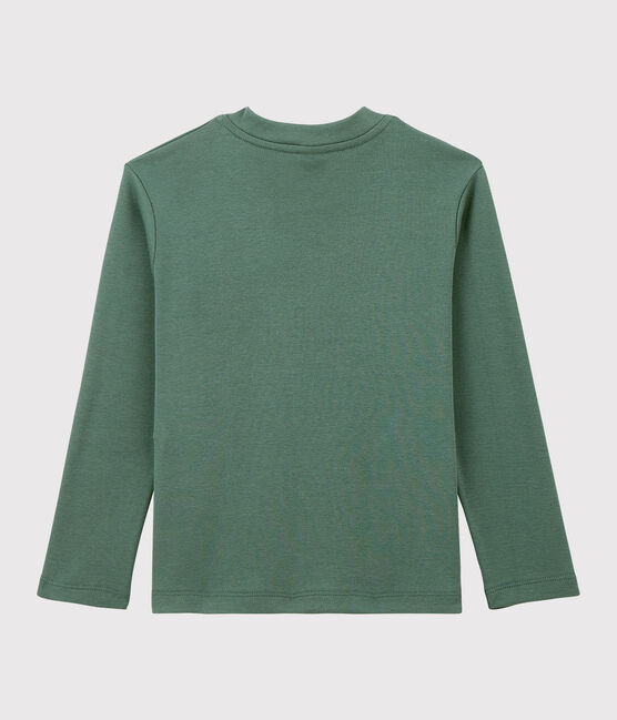 Kinder-T-Shirt aus Baumwolle für Mädchen/Jungen grün VALLEE